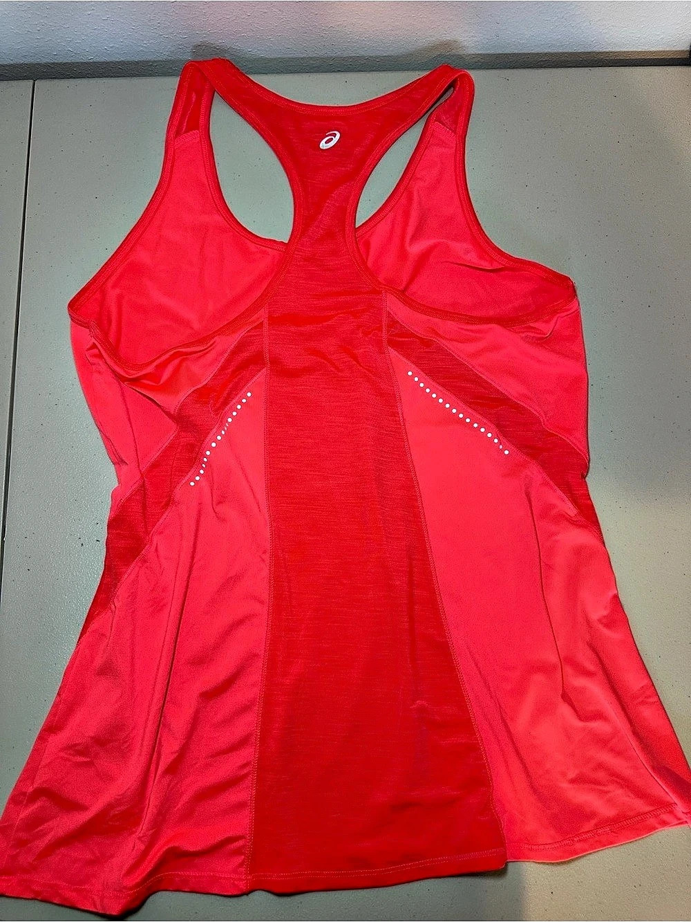ASICS Racerback Athletic Tank Pink Size Large - Picture 2 of 5